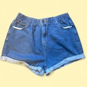 High waisted wide leg shorts!